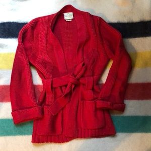 Vintage wool cardigan